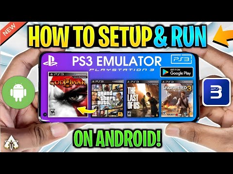 *NEW* PS3 Emulator Android - APS3E 1.3 Setup/Settings/Gameplay | Play PS3 Games On Mobile!