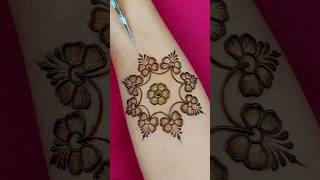 Easy simple front hand mehndi design | New mehndi design | Mehndi design #mehndi #shorts