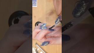 スマホスタンド買ったので試しにネイルする所撮ってみた #ネイル #nailart