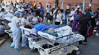 Erdbeben in Kolumbien: Krankenhaus in Cali stürzt ein