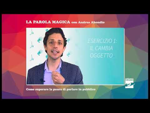 La parola magica: come superare la paura di parlare in pubblico