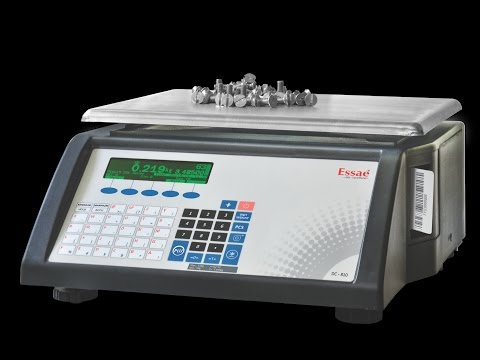 SI-810PR Barcode Label Printing Scale