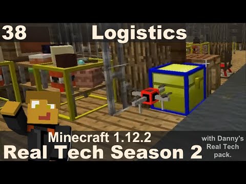 Real Tech S2E38 - PneumaticCraft Logistics Networks