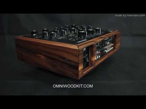 Omnitronic TRM 402 + WOOD frame ( Zebrano Essence) 2021 - Black image 6
