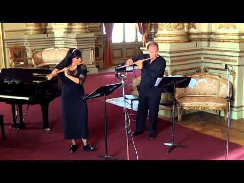 Ludwig van Beethoven Flute Duo in G Major WoO 26   Claudio Barile   and Viviana Guzman, flutes