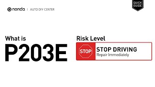 Interpretación dtc p203e