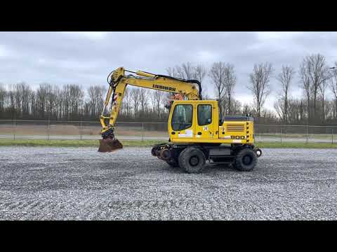 2011 LIEBHERR A900C ZW Litronic Railroad Mobile Excavator for sale.