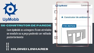 56- Contrutor de Parede ou Contrutor de Ambientes- UpMobb