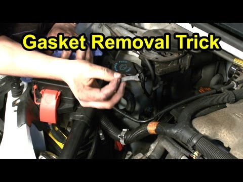 Gasket Removal Trick - Chevy 3.4L V6 Water Pump