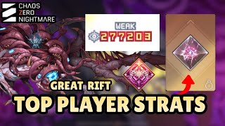 How Top Players Hit 1.3M+ in Great Rift | Chaos Zero Nightmare Breakdown