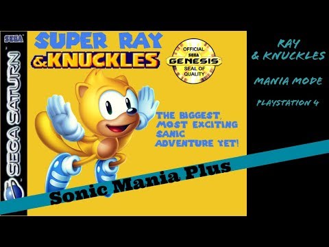 Sonic Mania Plus - Full Mania Mode Run: Ray