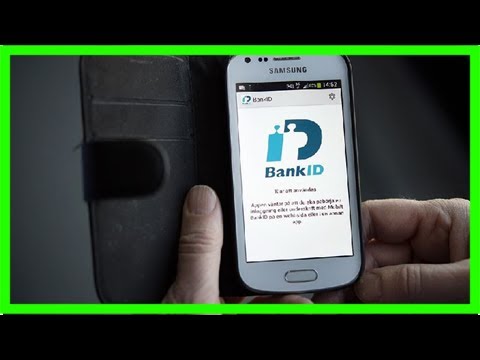 Driftstörning på bank id under måndagskvällen