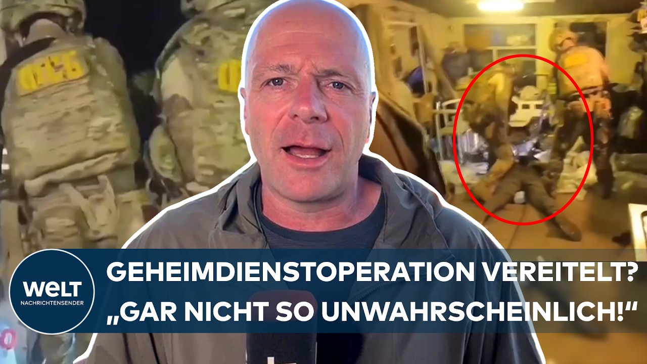 PUTINS KRIEG: „Diese Bilder kommen von russischer Seite!“ FSB vereitelt Geheimdienstoperation