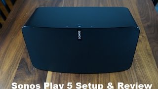 Video thumbnail for Sonos Play 5 Setup & Review by Booredatwork.com