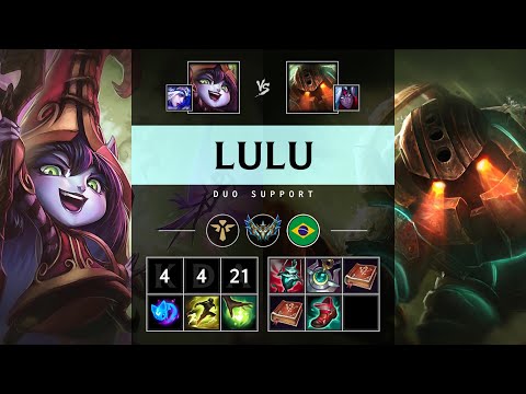 Lulu Support vs Nautilus - BR Challenger Patch 25.13