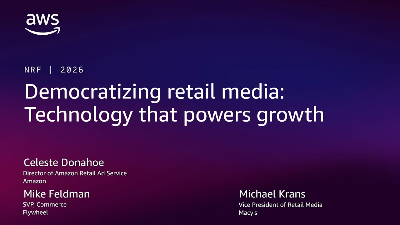NRF 2026 - Democratizing retail media: Technology that powers growth