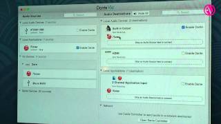 Video thumbnail for Audinate demonstrates Dante Via software by Inavate