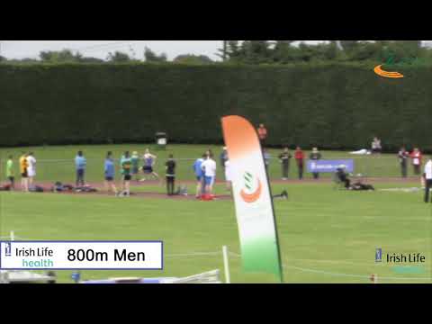 🌟 Irish Life Health 2019 Championship U20 men's 800m Final