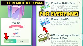 How to Get free Remote Raid Pass in Pokémon go 2023 | Get Free Remote Raid Pass in Pokémon Go