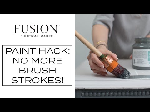How to Avoid Brush Strokes When Painting Furniture | Smooth Finish with Fusion™
