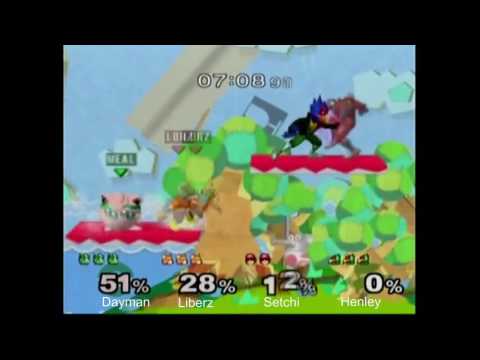 Liberz (Fox) & Setchi (C. Falcon) vs Henley (Falco) & Dayman (Puff) - SWW34 Doubles Grand Finals