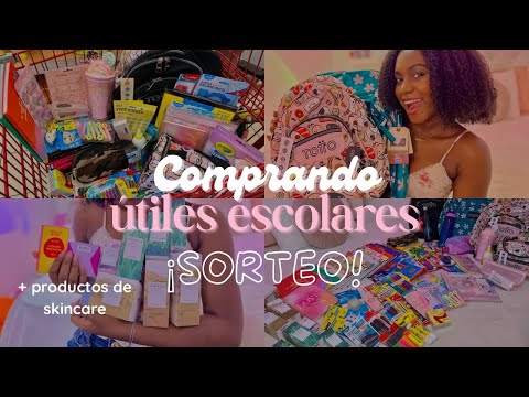 SCHOOL SUPPLIES GIVEAWAY 💗📓⭐️ + Vlog buying supplies (From August 3rd to 9th, 2025)