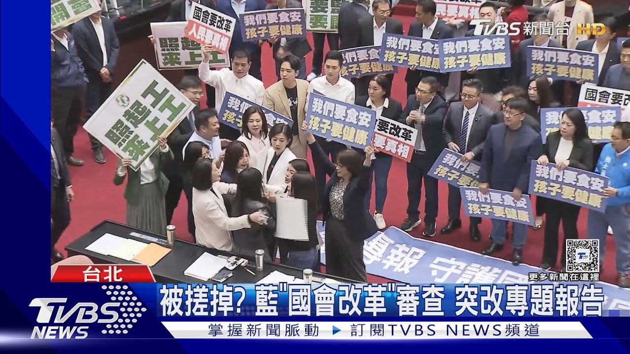 被搓掉?藍「國會改革」審查 突改專題報告