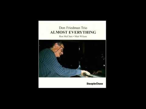 On Green Dolphin Street - Don Friedman Trio