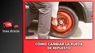 Linea Directa Aseguradora Cómo cambiar la rueda de repuesto anuncio