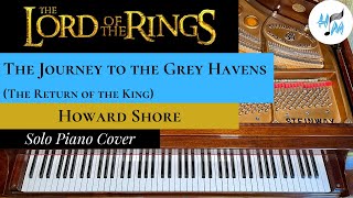 &quot;The Journey to the Grey Havens&quot; Piano Cover (The Return of the King) + SHEET MUSIC LINK