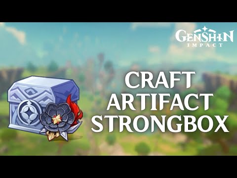 How to Craft Artifact Strongbox in Genshin Impact 2024 | Genshin Impact Tutorial