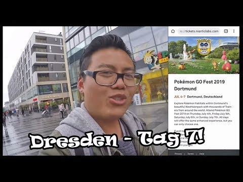 Dresden bringt Glück - TICKETS für Go Fest Dortmund bekommen! Deutschland Tour Tag 7! Video