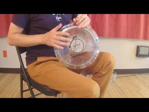 Wambooka (a Darbouka filled with water!)