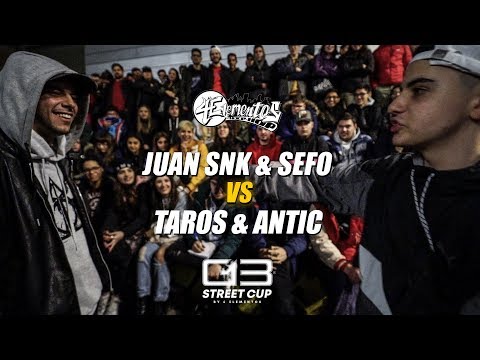 Juan SNK & Sefo 🆚 Taros & Antic [OCTAVOS] - G13 STREET CUP BY #4ELEMENTOS