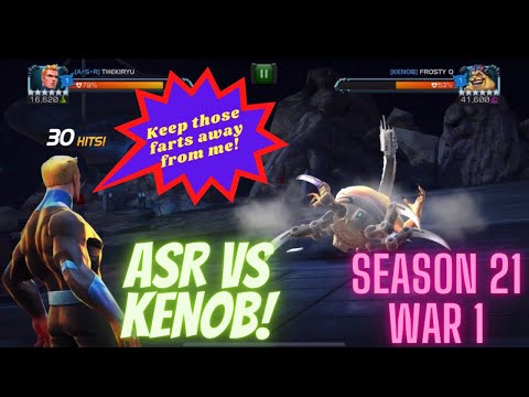 ASR Vs KENOB! Alliance War 1 Season 21! Hardcore Start Of The Season...