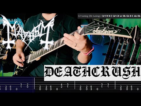 Mayhem - Deathcrush |Guitar Cover| |Tab|