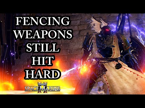 DON'T UNDERESTIMATE FENCING WEAPONS! (Space Marine 2 Patch 11.2)