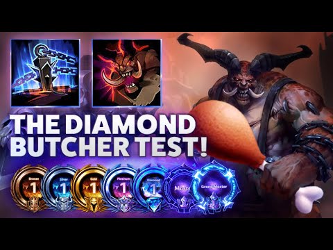 Butcher Lamb - THE DIAMOND BUTCHER TEST! - Bronze to Grandmaster S1 2022