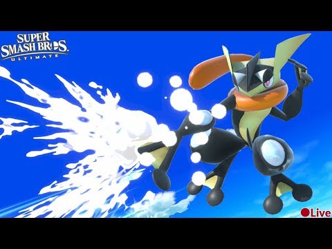 Trying to be a pro frog player in Super Smash Bros Ultimate | 339TJ Password:123