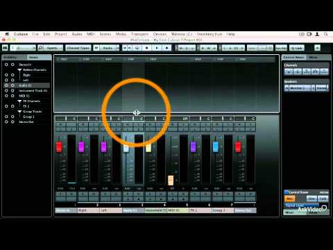 Cubase 7 101: Moving Forward with Cubase 7 - 22. Modifying Channel Width  Height