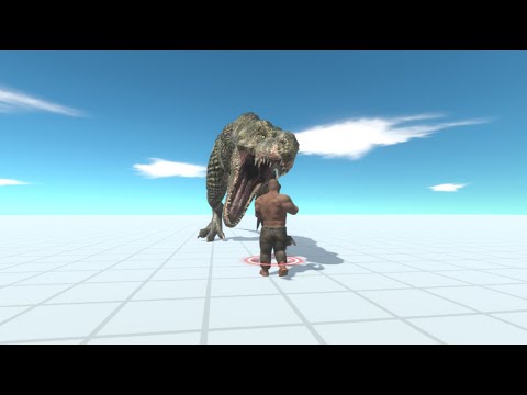 T-Rex vs Every Unit - Animal Revolt Battle Simulator