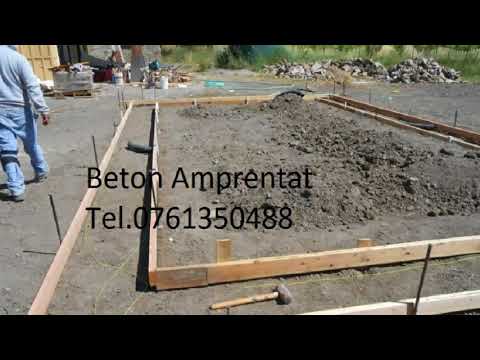 Beton Amprentat Cepești - Olt Tel.0761350488