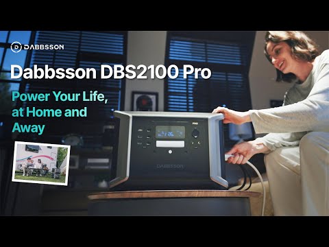 Зарядна станція Dabbsson DBS2100 Pro 2150Wh 2400W