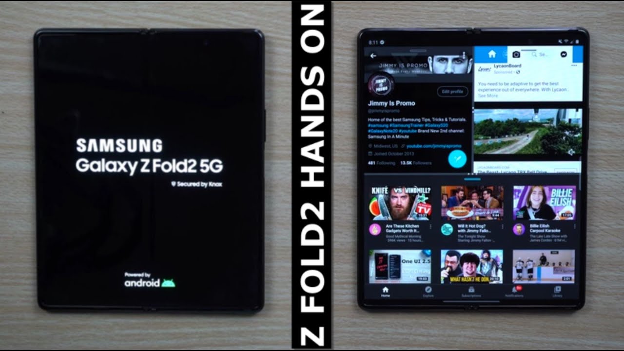 Samsung Galaxy Z Fold2 Hands On & Tutorial