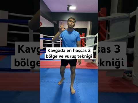 The 3 most sensitive areas and striking techniques in a fight #shorts