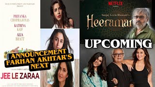 Jee Le Zaraa Announcement Priyanka Katrina Alia | Heeramandi | Kareena in Hansal Mehta's Next