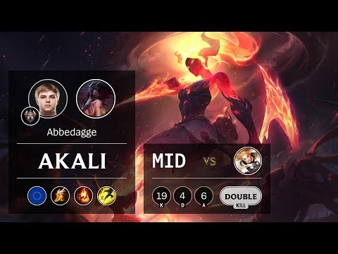 Akali Mid vs Lux - EUW Challenger Patch 9.9