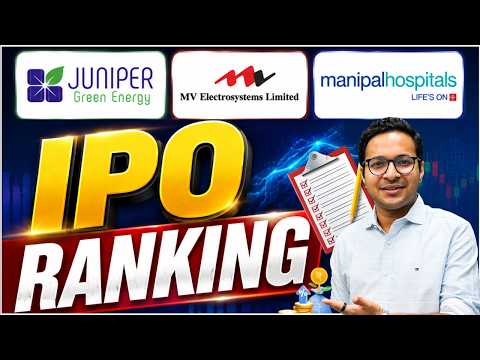 MV Electrosystems Ltd vs Manipal Health Enterprises Ltd vs Juniper Green Energy Ltd - Review by Anant Ladha