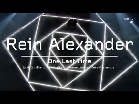 Rein Alexander - One Last Time | LIVE | Melodi Grand Prix 2020 | Semi-Final 2