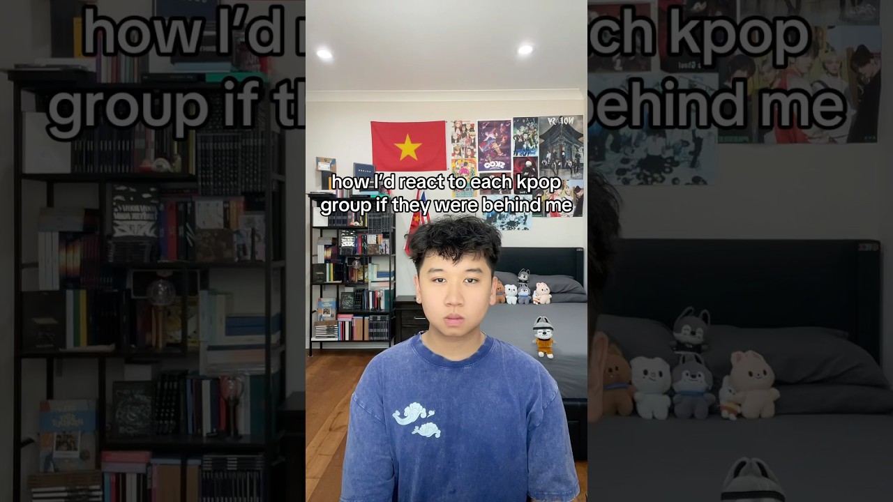 My honest reaction to each kpop group #straykids #kpop #shorts #vpp_johnny